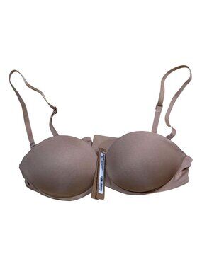 NWT Skims Ultimate Push Up Strapless Bra 34B Clay Beige MSRP $64